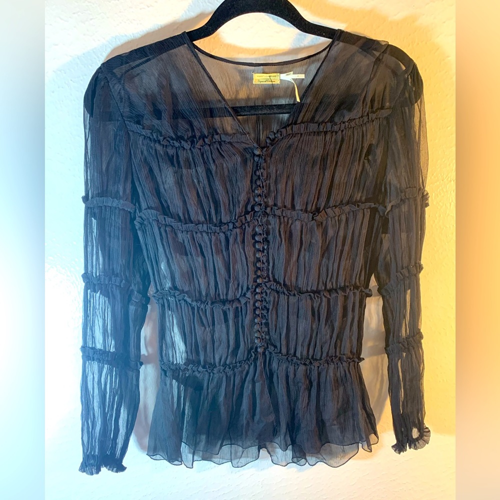 🪆MAX STUDIO SILK BLOUSE🪆